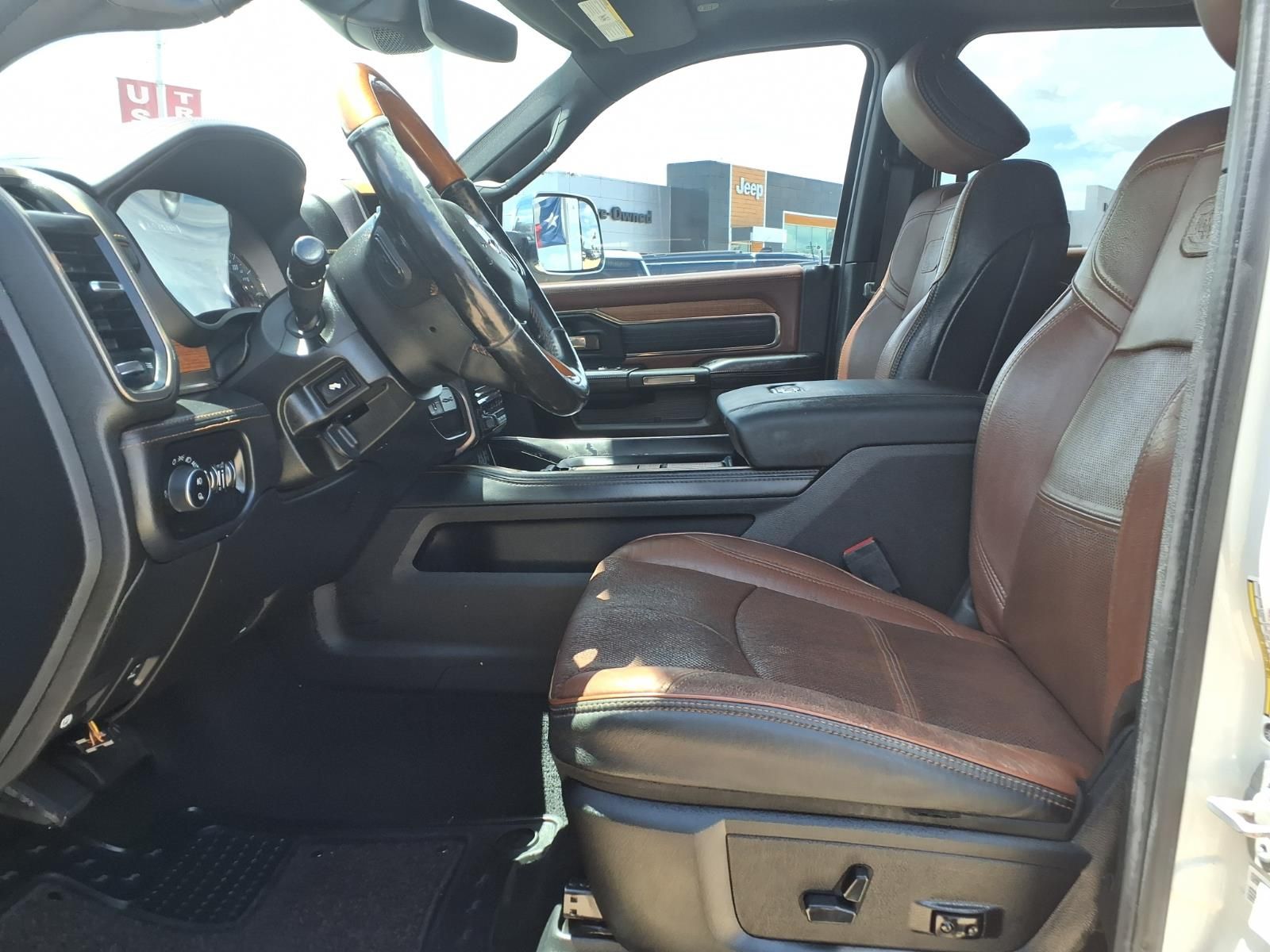 2019 Ram 2500 Laramie Longhorn White at Texan Dodge Chrysler Jeep Ram