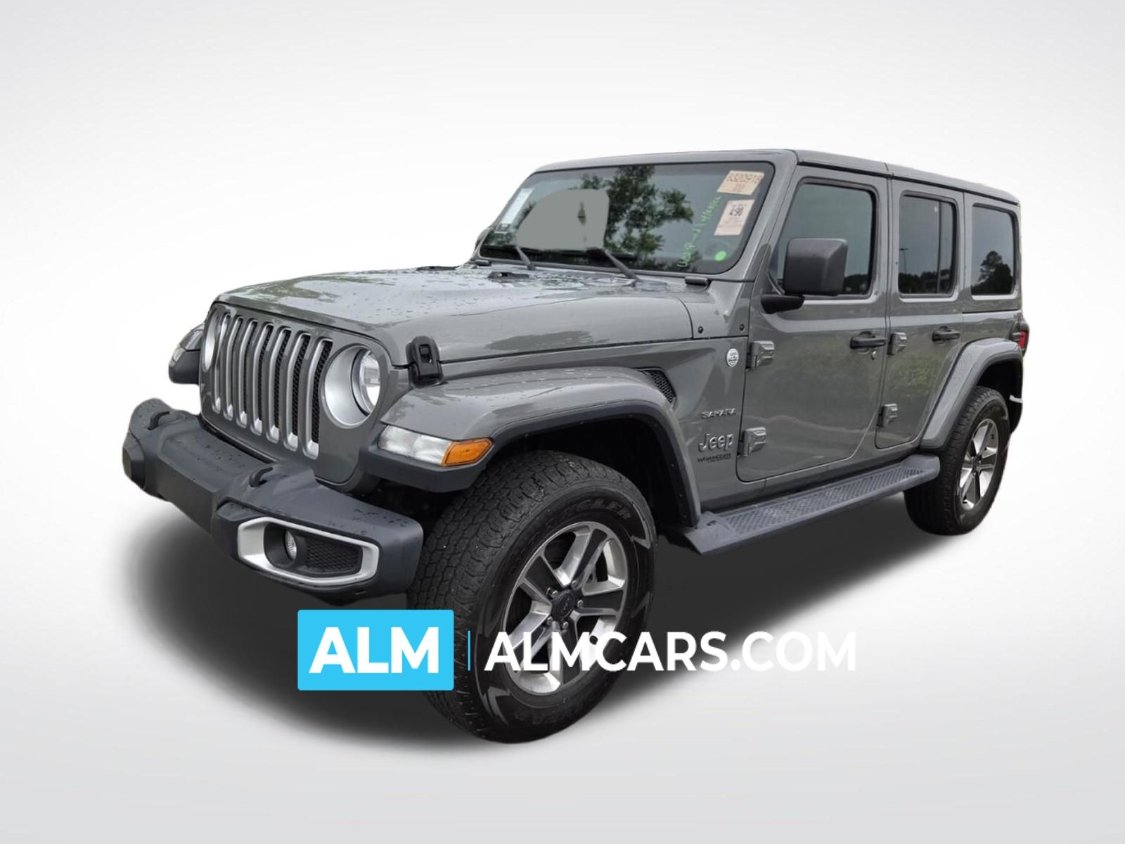 Sting-Gray Clearcoat 2020 Jeep Wrangler Unlimited Sahara 4WD SUV / Crossover Four-Wheel Drive 8-Speed Automatic