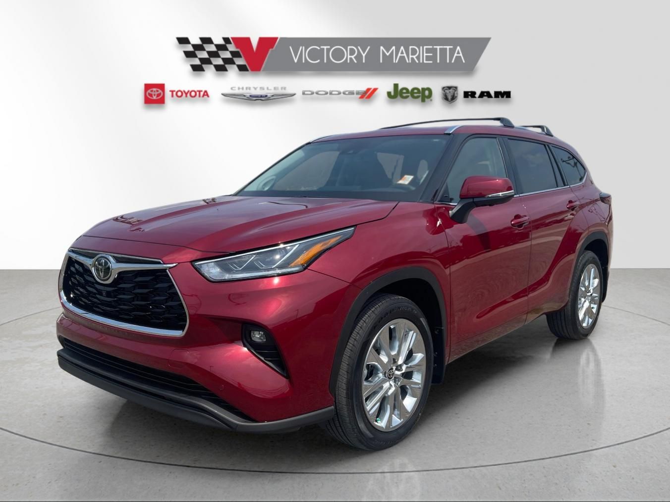 Red (Ruby) 2026 Toyota Highlander SUV / Crossover All-Wheel Drive 8-Speed Automatic