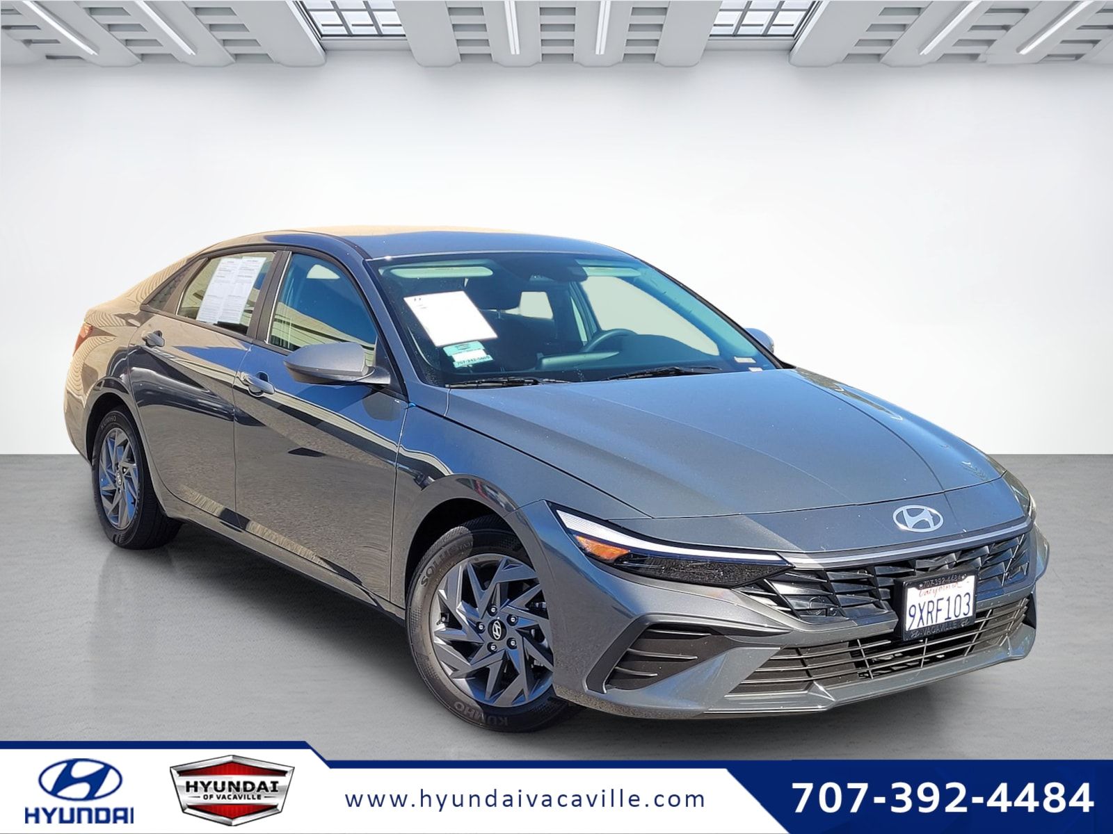 2026 Hyundai Elantra Hybrid Blue