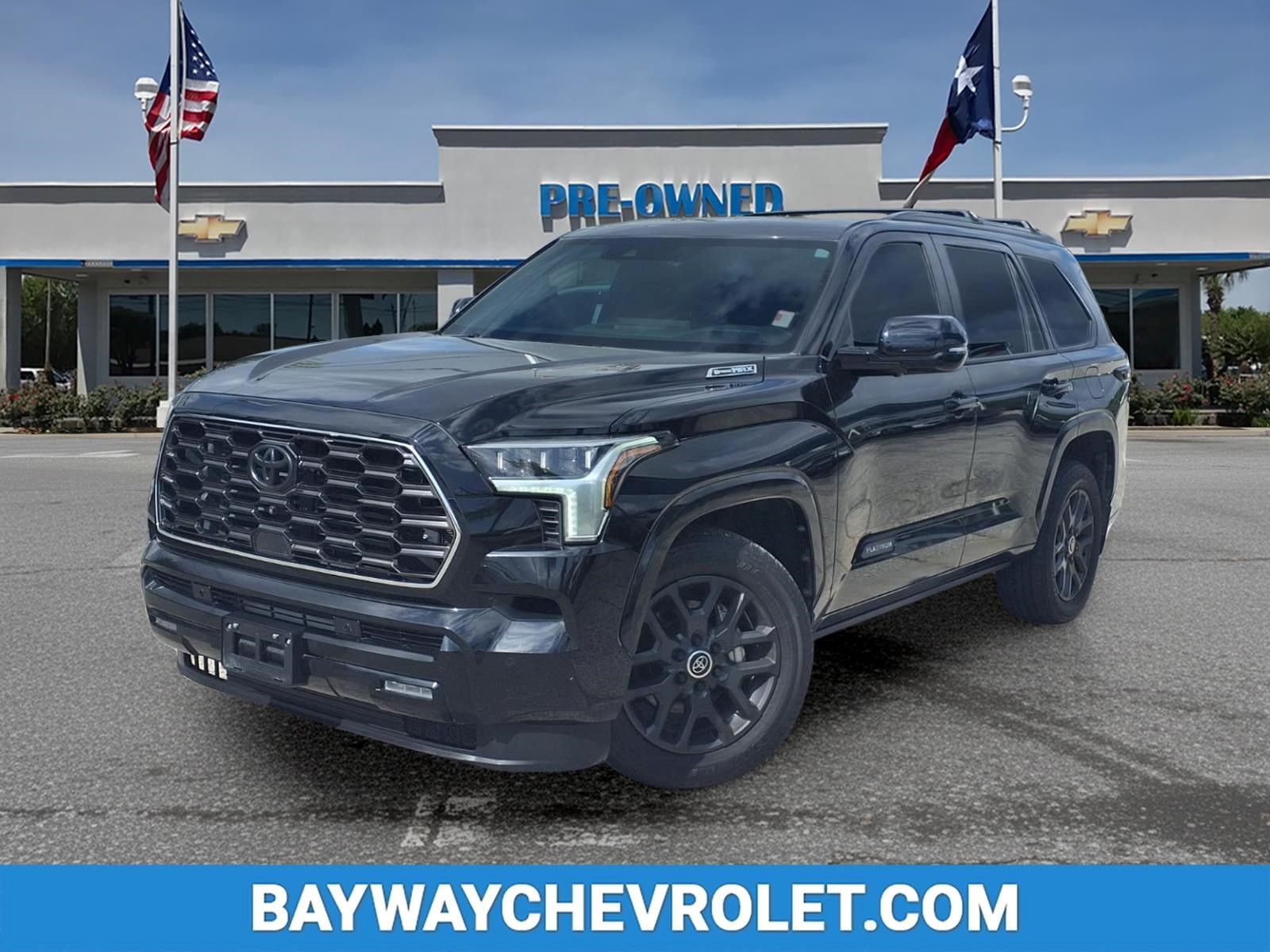 Midnight Black Metallic 2024 Toyota Sequoia SUV / Crossover Four-Wheel Drive Automatic