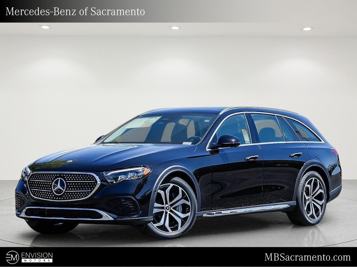 Black (Obsidian) 2025 Mercedes-Benz E-Class All-Terrain Wagon All-Wheel Drive 9-Speed Automatic
