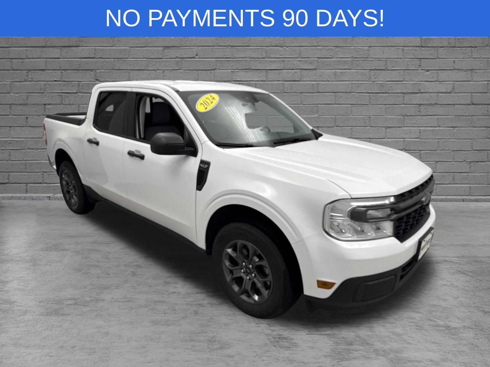 Oxford White 2024 Ford Maverick Pickup Truck All-Wheel Drive 8-Speed Automatic
