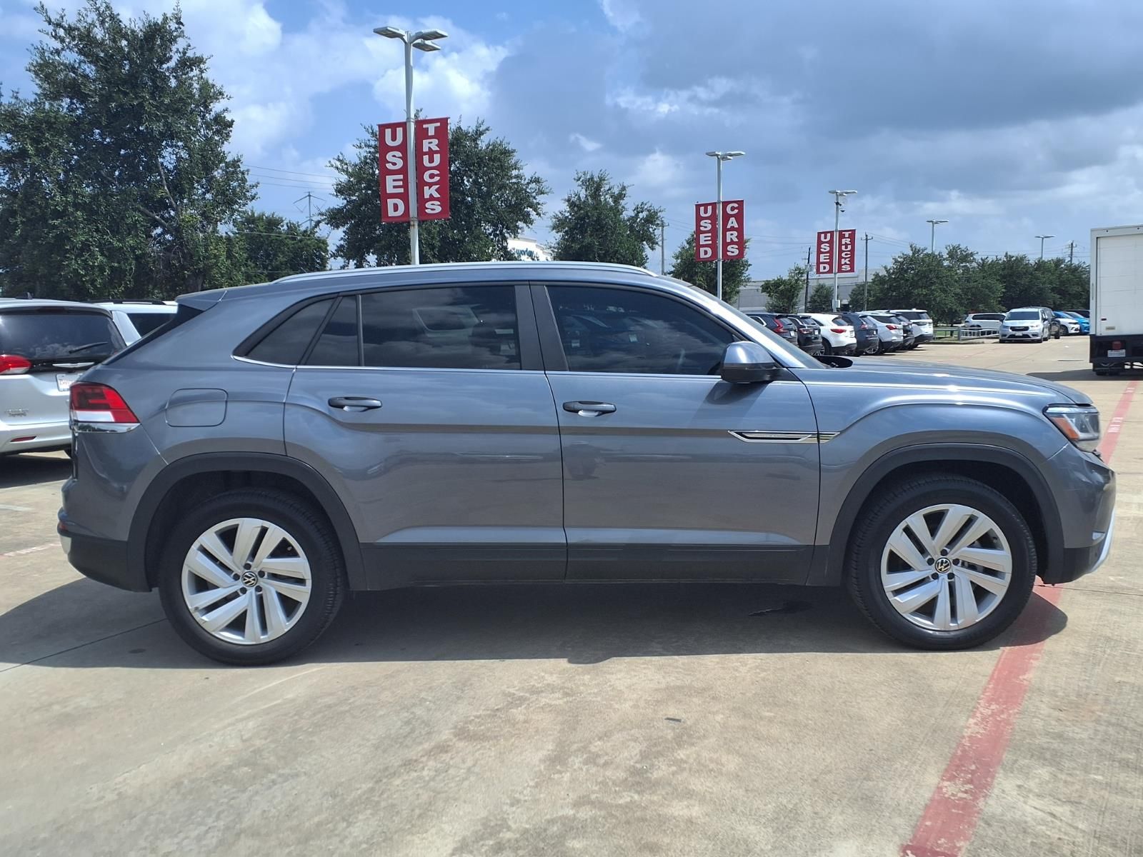 2023 Volkswagen Atlas Cross Sport 3.6L V6 SE w/Technology Gray at DeMontrond Auto Country