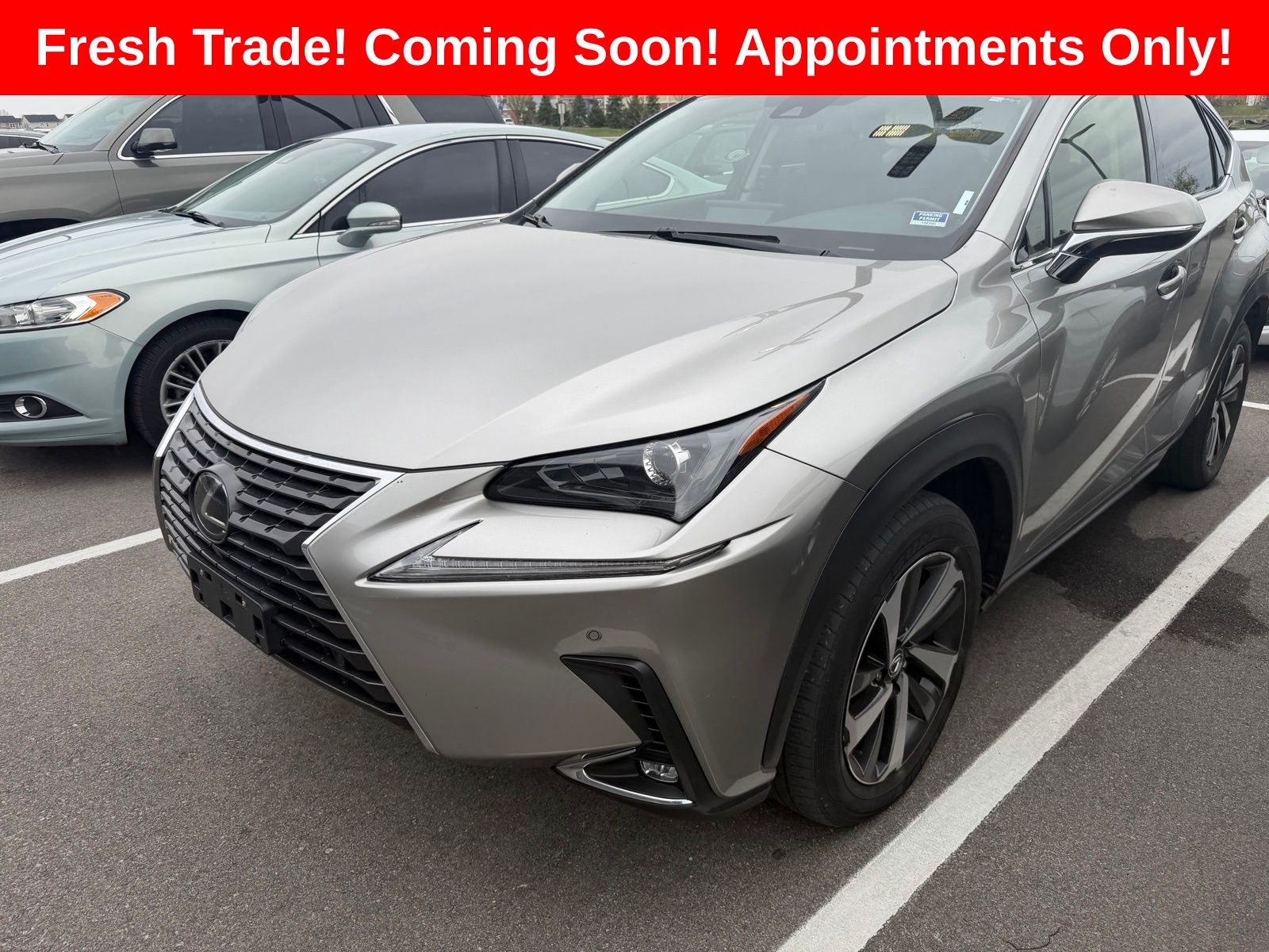 Silver 2021 Lexus NX 300 AWD SUV / Crossover All-Wheel Drive 6-Speed Automatic