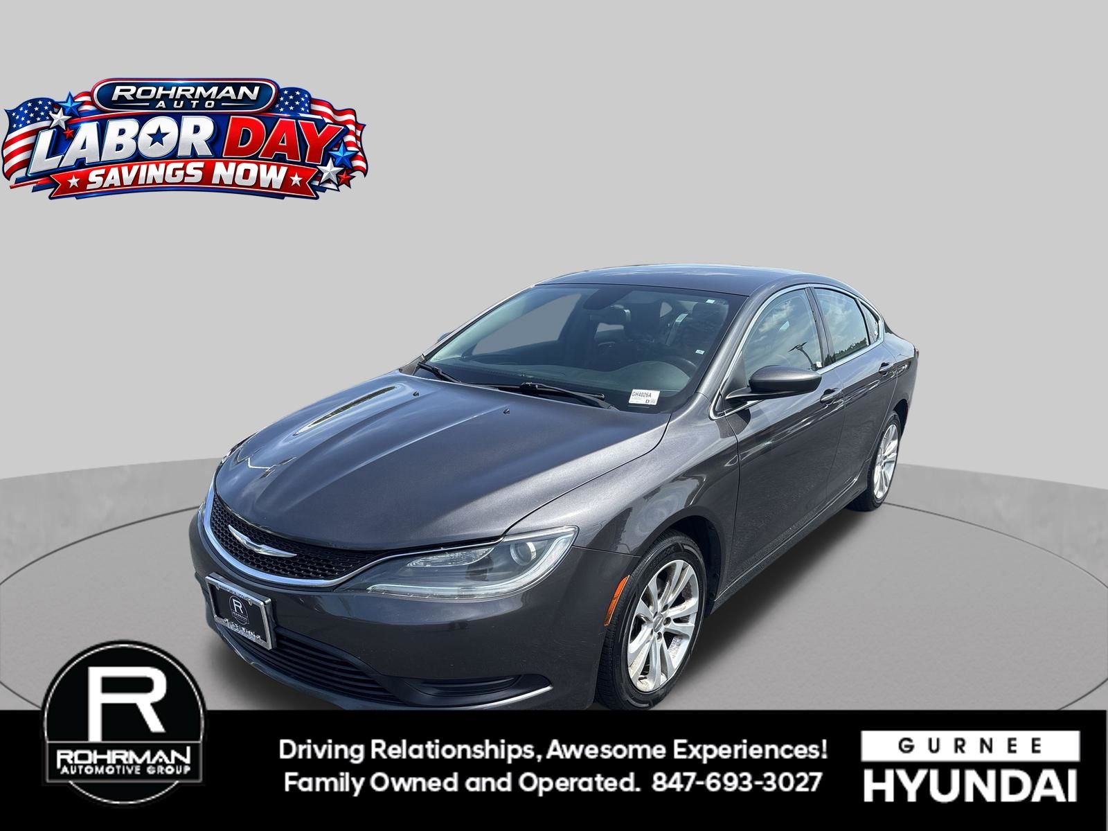 2017 Chrysler 200 LX Sedan FWD   