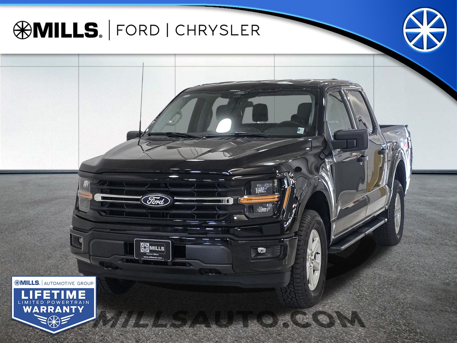 Black Metallic 2026 Ford F-150 Pickup Truck Four-Wheel Drive Automatic