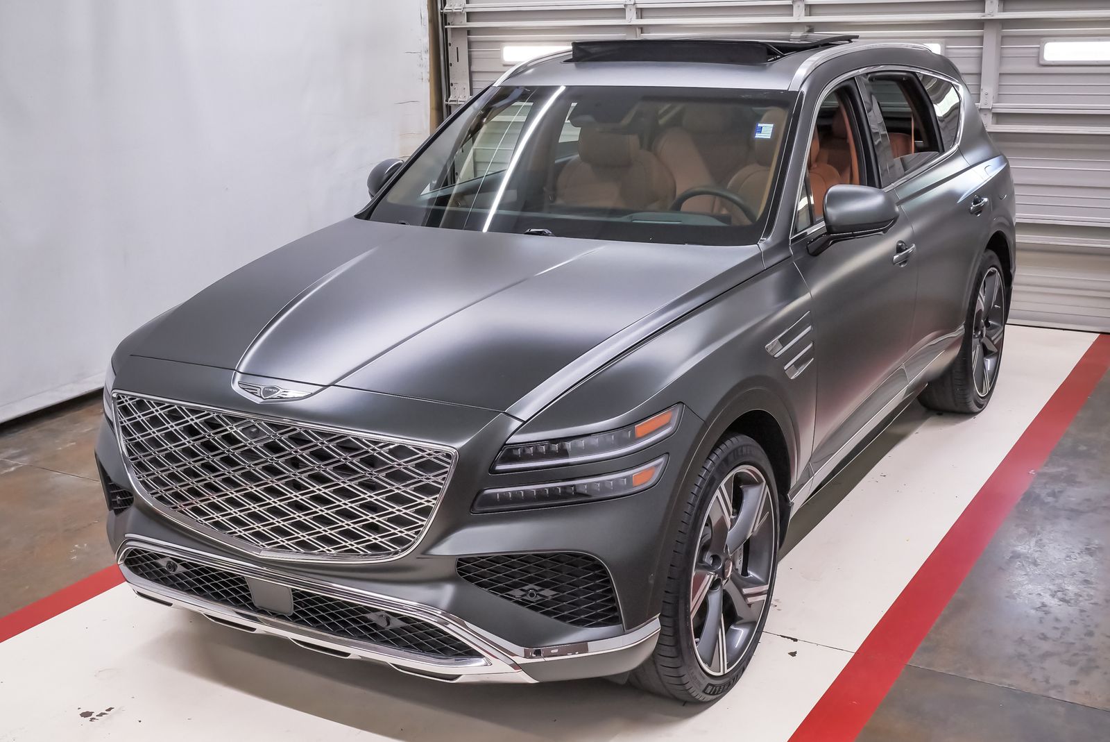 2025 Genesis GV80 2.5T Prestige Green at Genesis of Spring