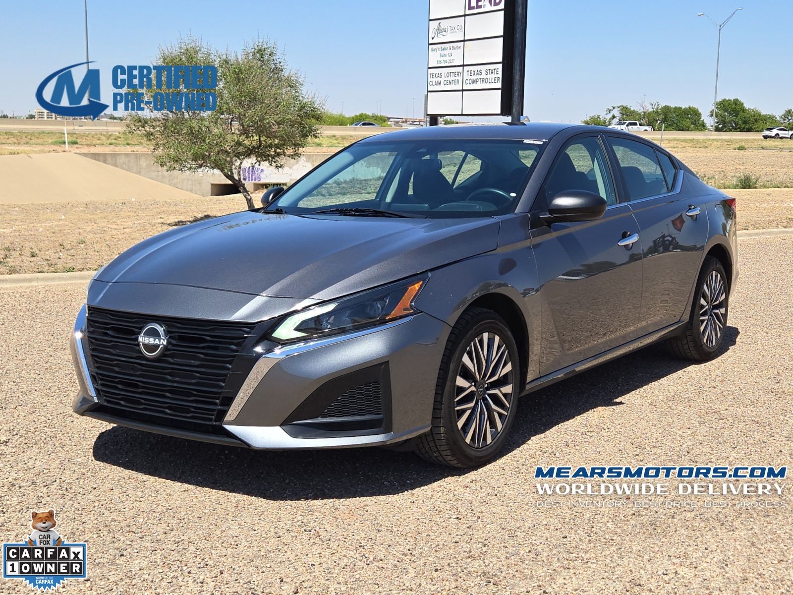 Gray (Gun Metallic) 2025 Nissan Altima Sedan All-Wheel Drive Continuously Variable Transmission