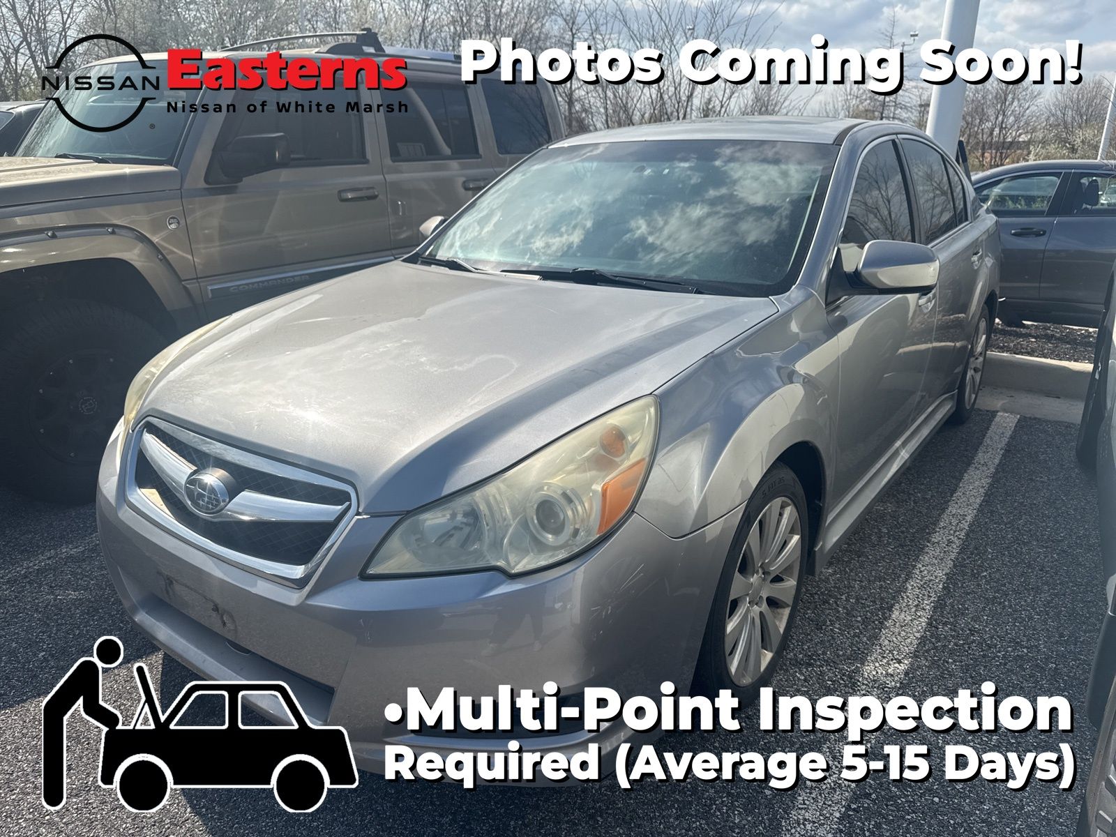 Gray (Steel Silver Metallic) 2011 Subaru Legacy 2.5i Limited AWD Sedan All-Wheel Drive Continuously Variable Transmission