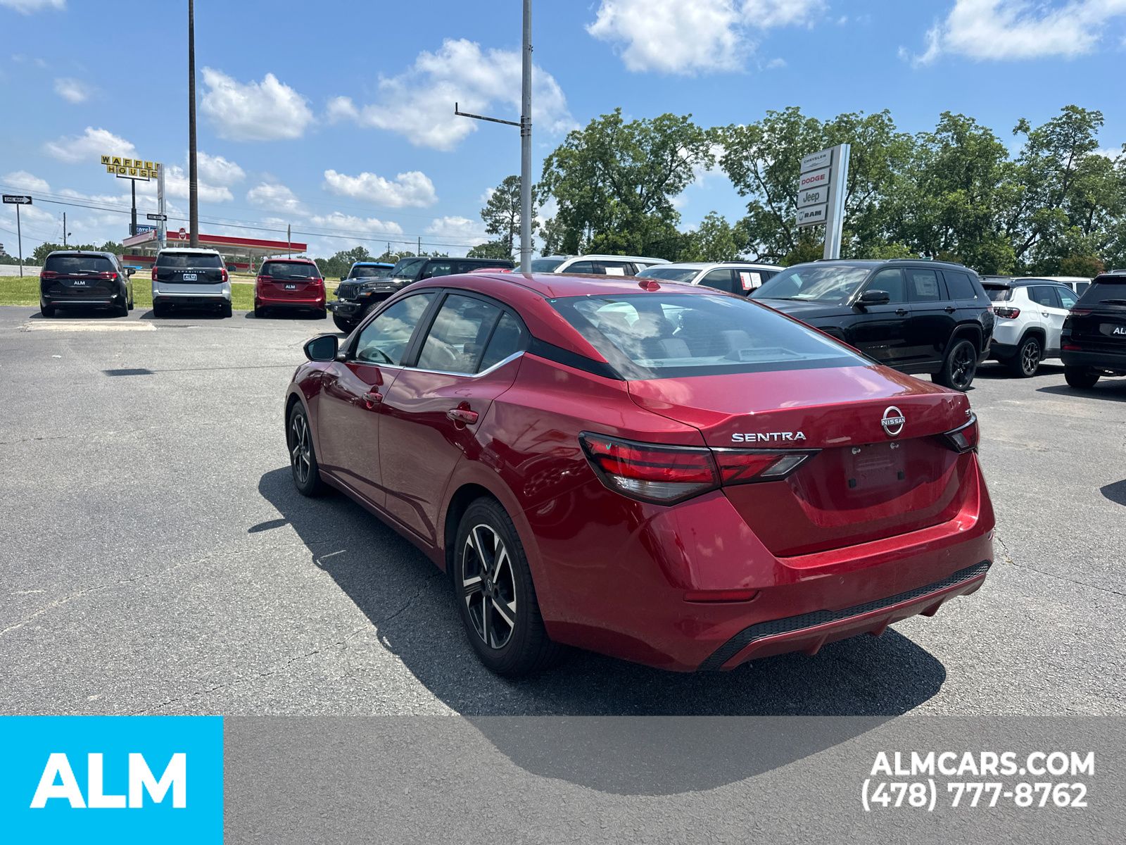 Used 2024 Scarlet Ember Tintcoat Nissan SV image 9