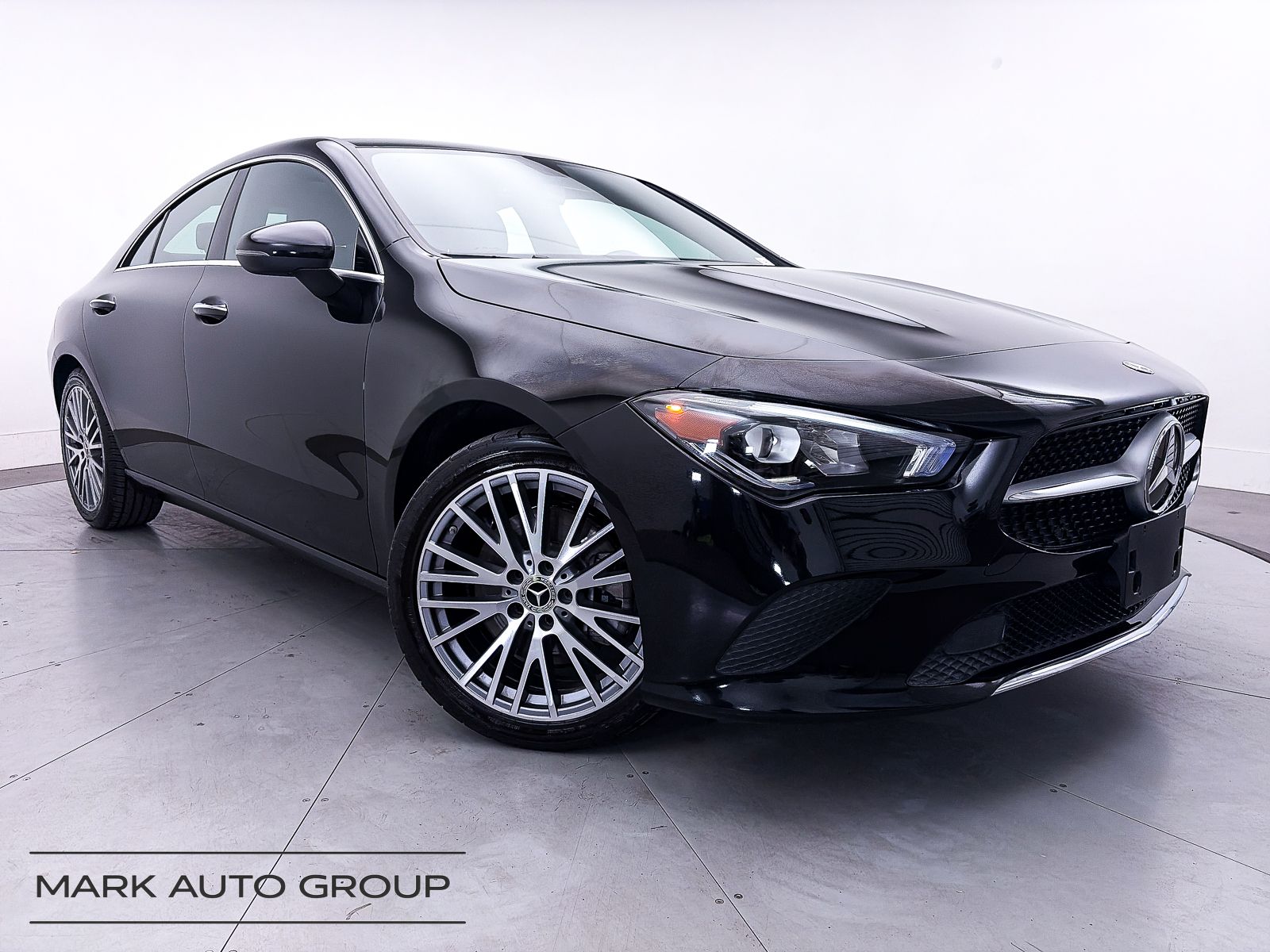 Cosmos Black Metallic 2023 Mercedes-Benz CLA Coupe Front-Wheel Drive 7-Speed Automatic