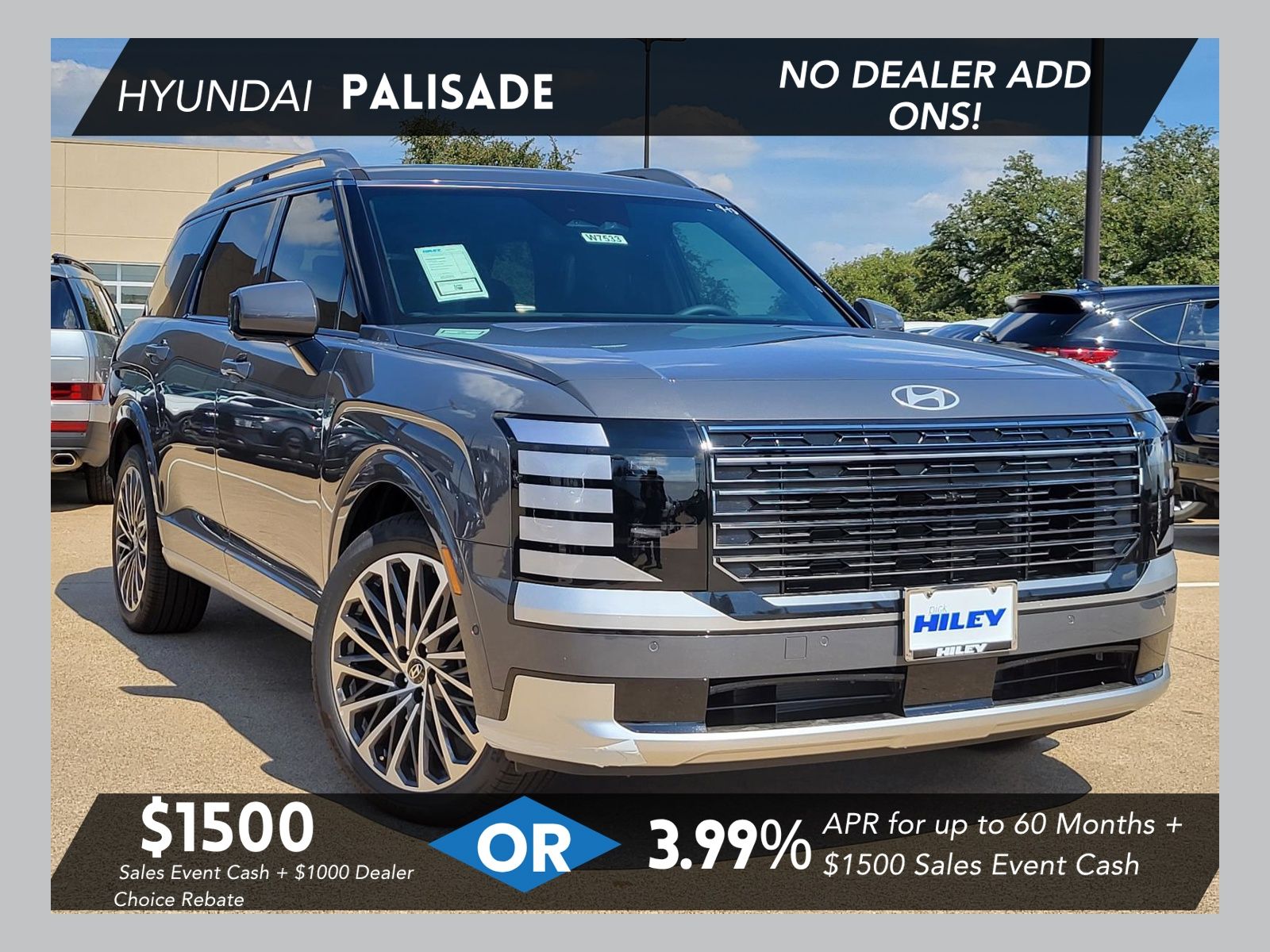 Ecotronic Gray Pearl 2026 Hyundai Palisade SUV / Crossover Front-Wheel Drive 8-Speed Automatic