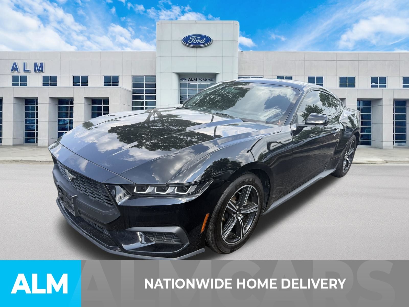 Used 2024 Shadow Black Ford EcoBoost Premium image 4