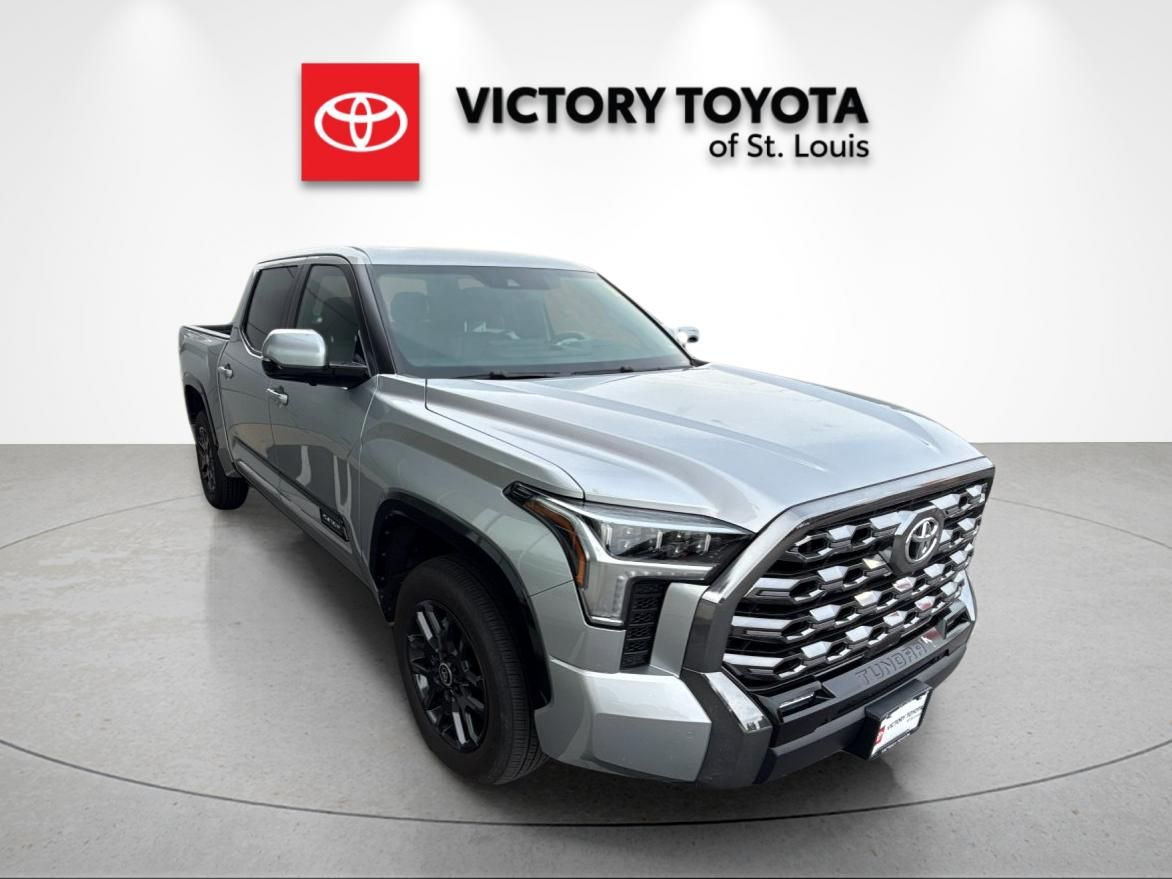Celestial Silver Metallic 2024 Toyota Tundra Pickup Truck Four-Wheel Drive Automatic