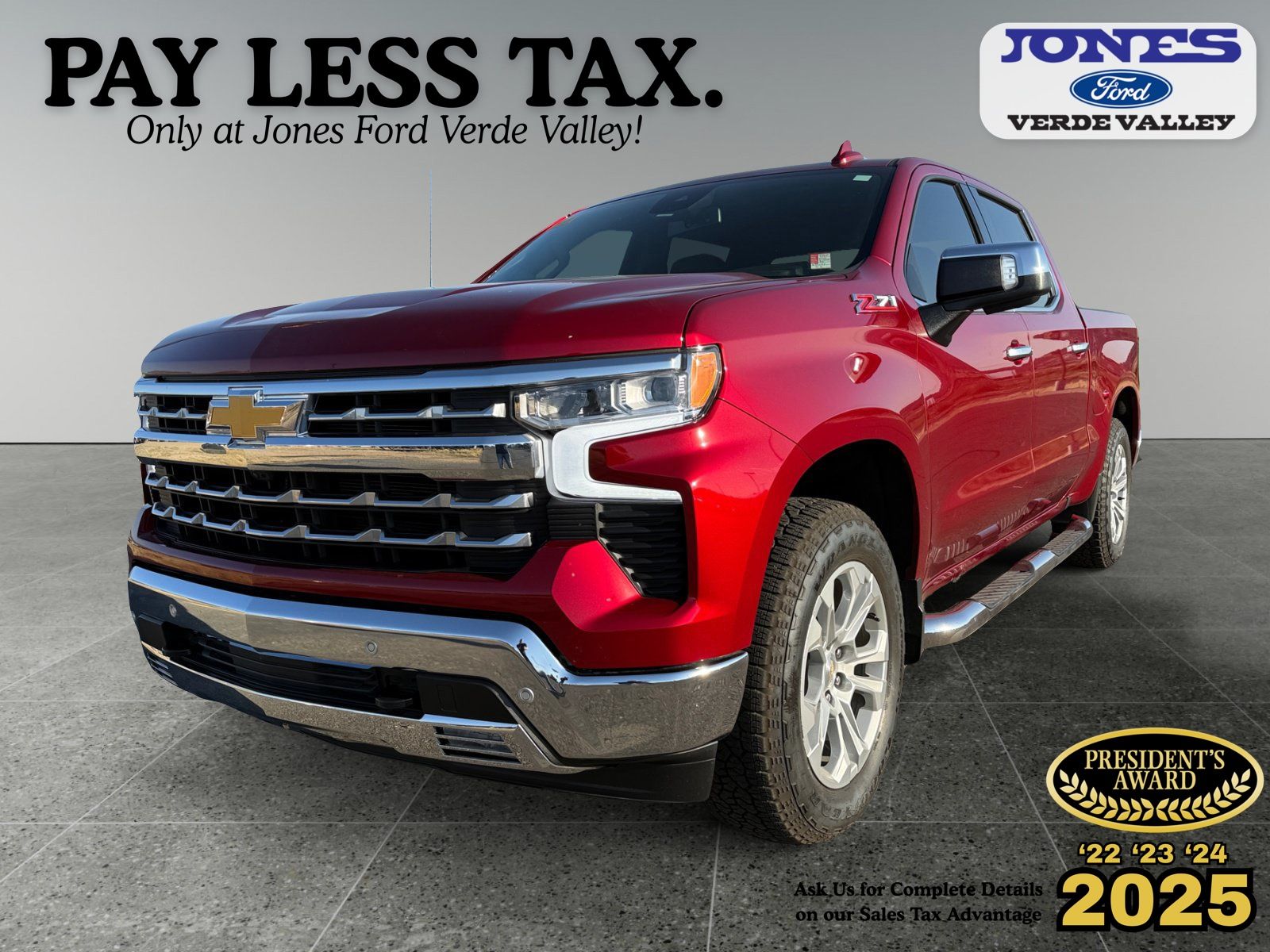  2025 Chevrolet Silverado 1500 LTZ Crew Cab 4WD   