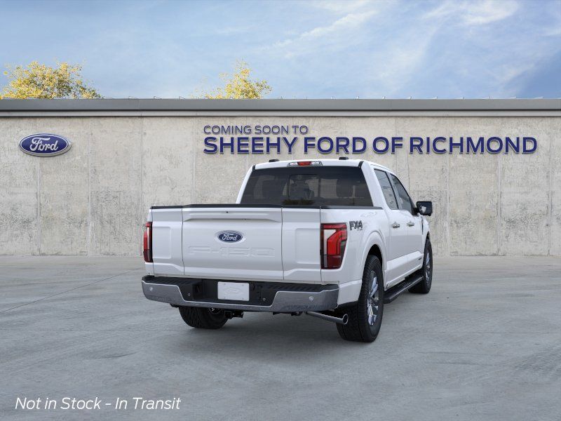 New 2026 Star White Metallic Tri-Coat Ford Lariat image 8