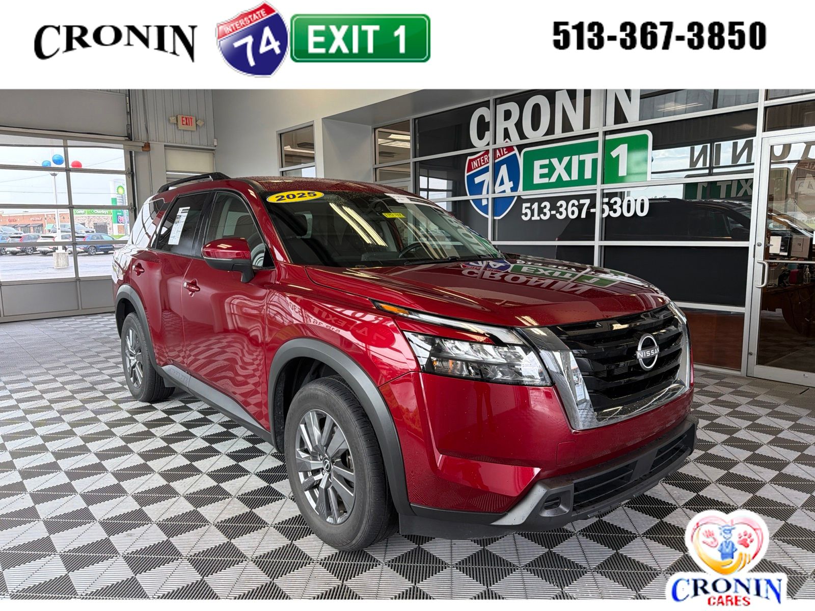 Red (Scarlet Ember Tintcoat) 2025 Nissan Pathfinder SUV / Crossover All-Wheel Drive 9-Speed Automatic