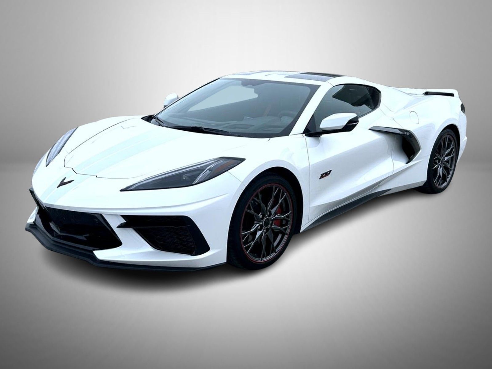 White Pearl Metallic Tricoat 2023 Chevrolet Corvette Stingray 3LT Coupe RWD Coupe Rear-Wheel Drive 8-Speed Dual Clutch