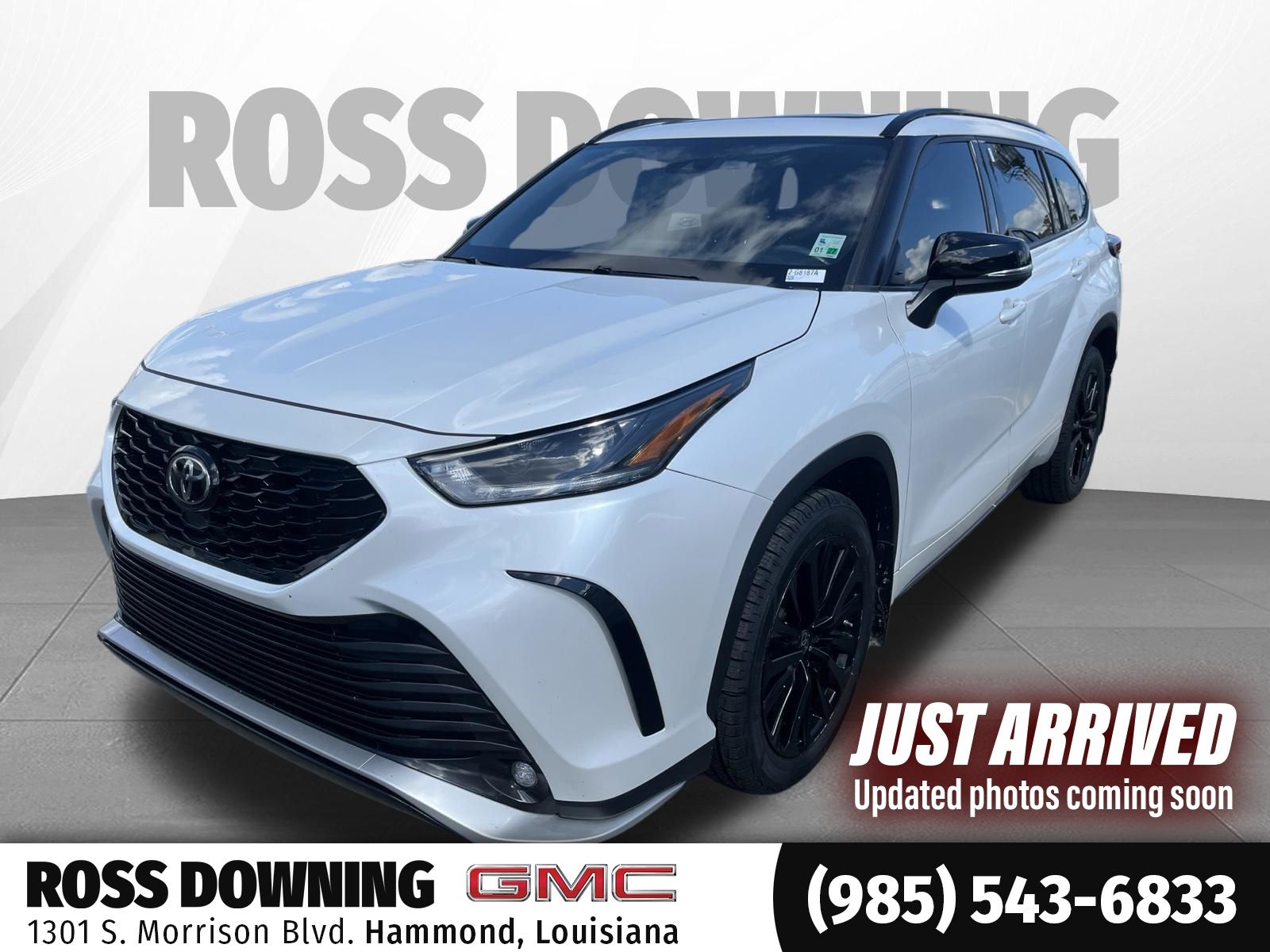 Pearl 2023 Toyota Highlander SUV / Crossover Front-Wheel Drive 8-Speed Automatic