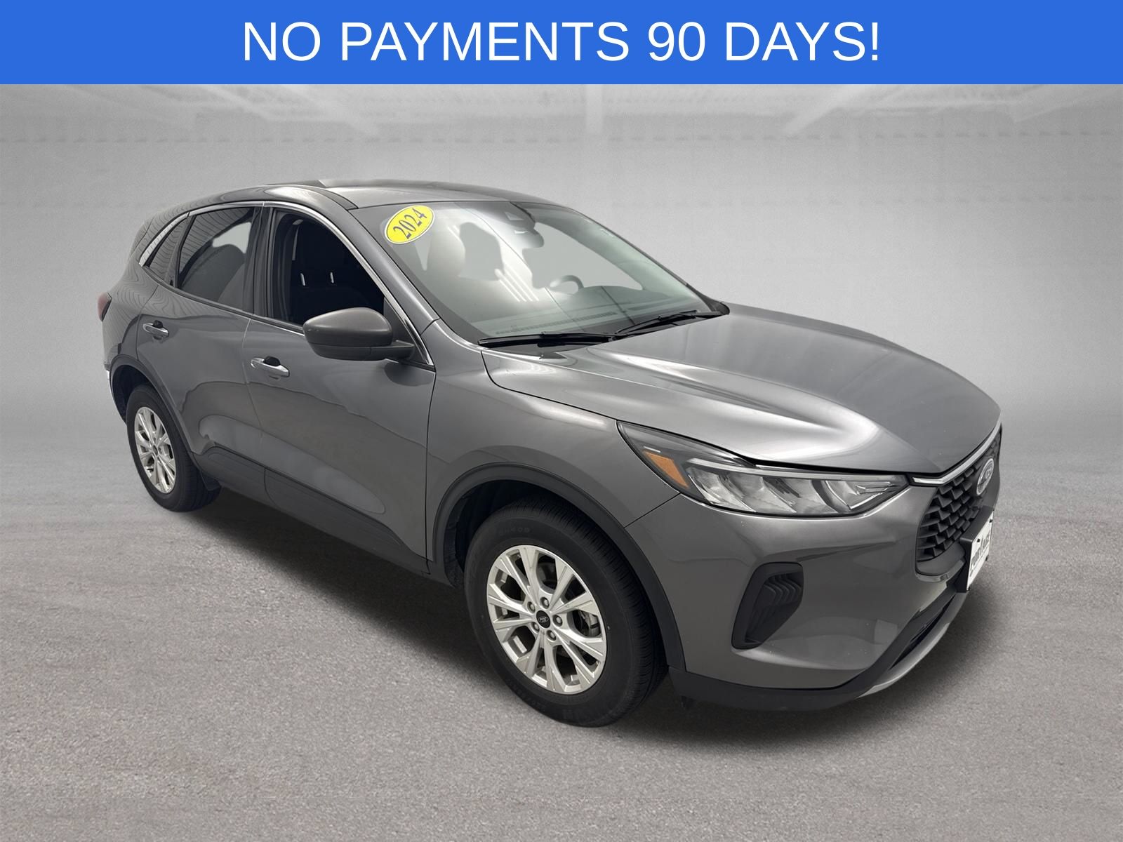 Gray Metallic 2024 Ford Escape SUV / Crossover All-Wheel Drive 8-Speed Automatic