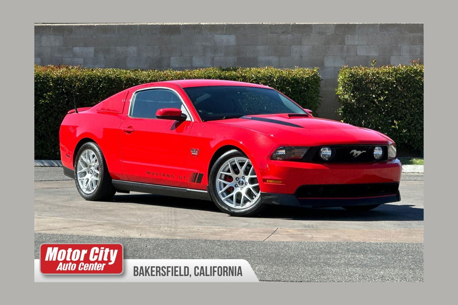 Race Red 2012 Ford Mustang GT Coupe RWD Coupe Rear-Wheel Drive 6-Speed Manual