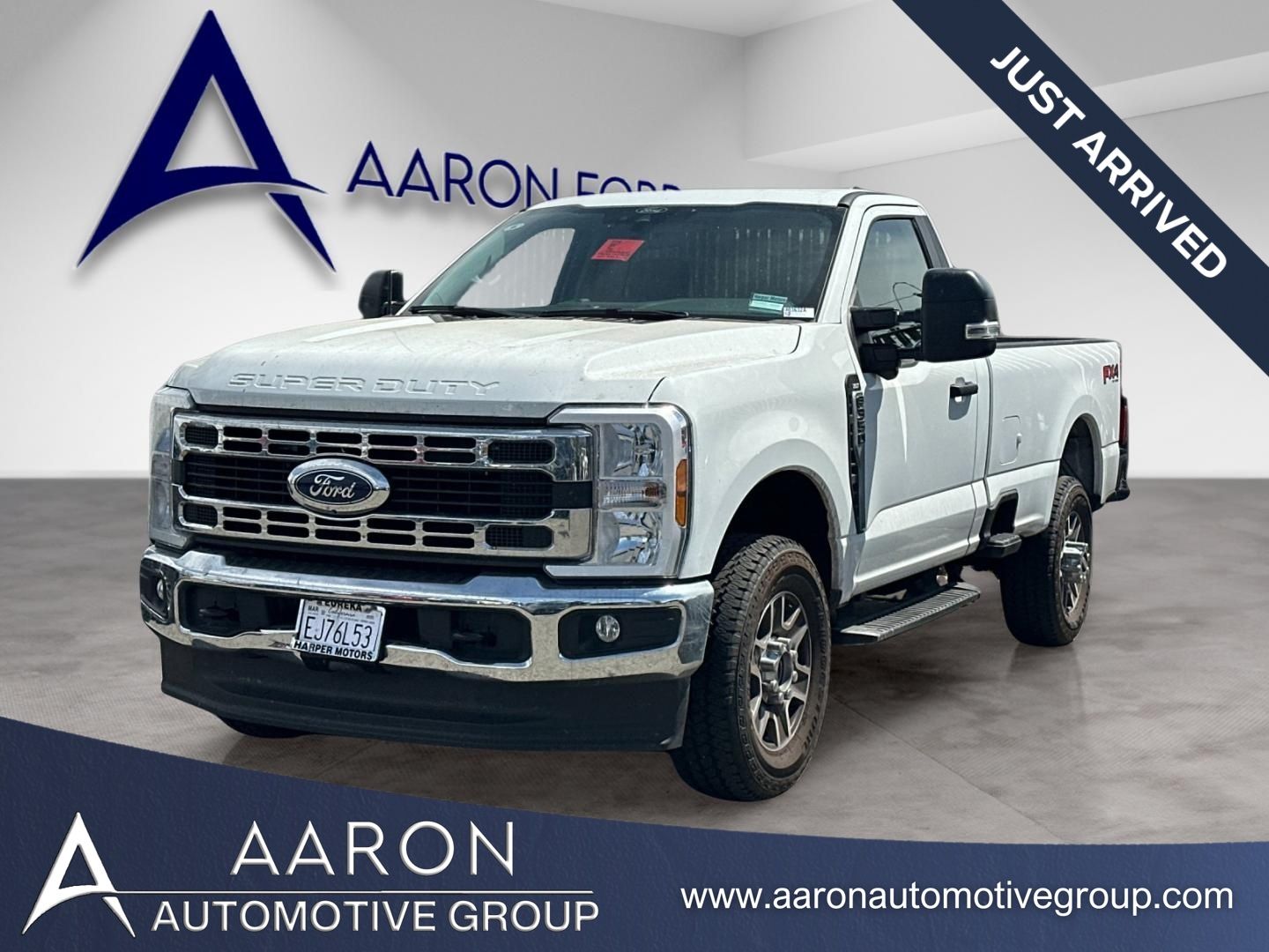 Oxford White 2025 Ford F-350 Super Duty XLT Regular Cab LB 4WD Pickup Truck Four-Wheel Drive Automatic