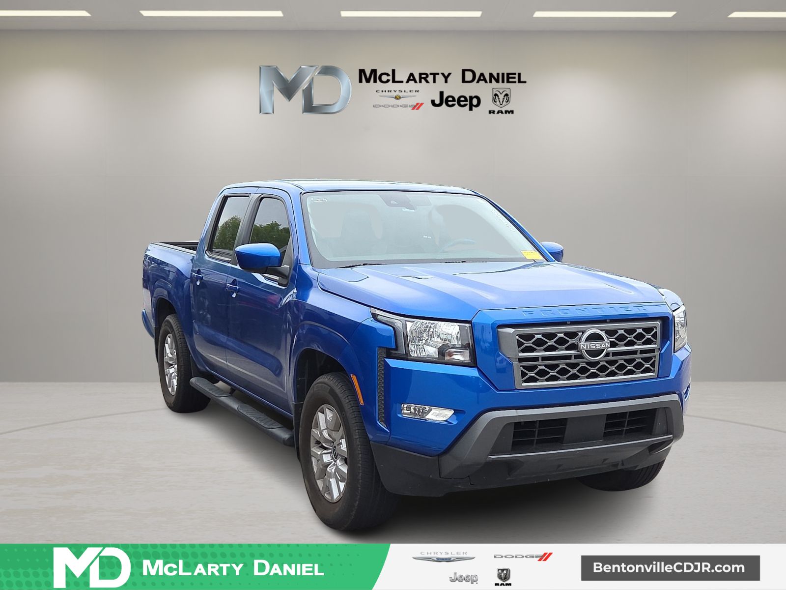 Bluestone Pearl 2024 Nissan Frontier SV Crew Cab RWD Pickup Truck 4X2 9-Speed Automatic Overdrive