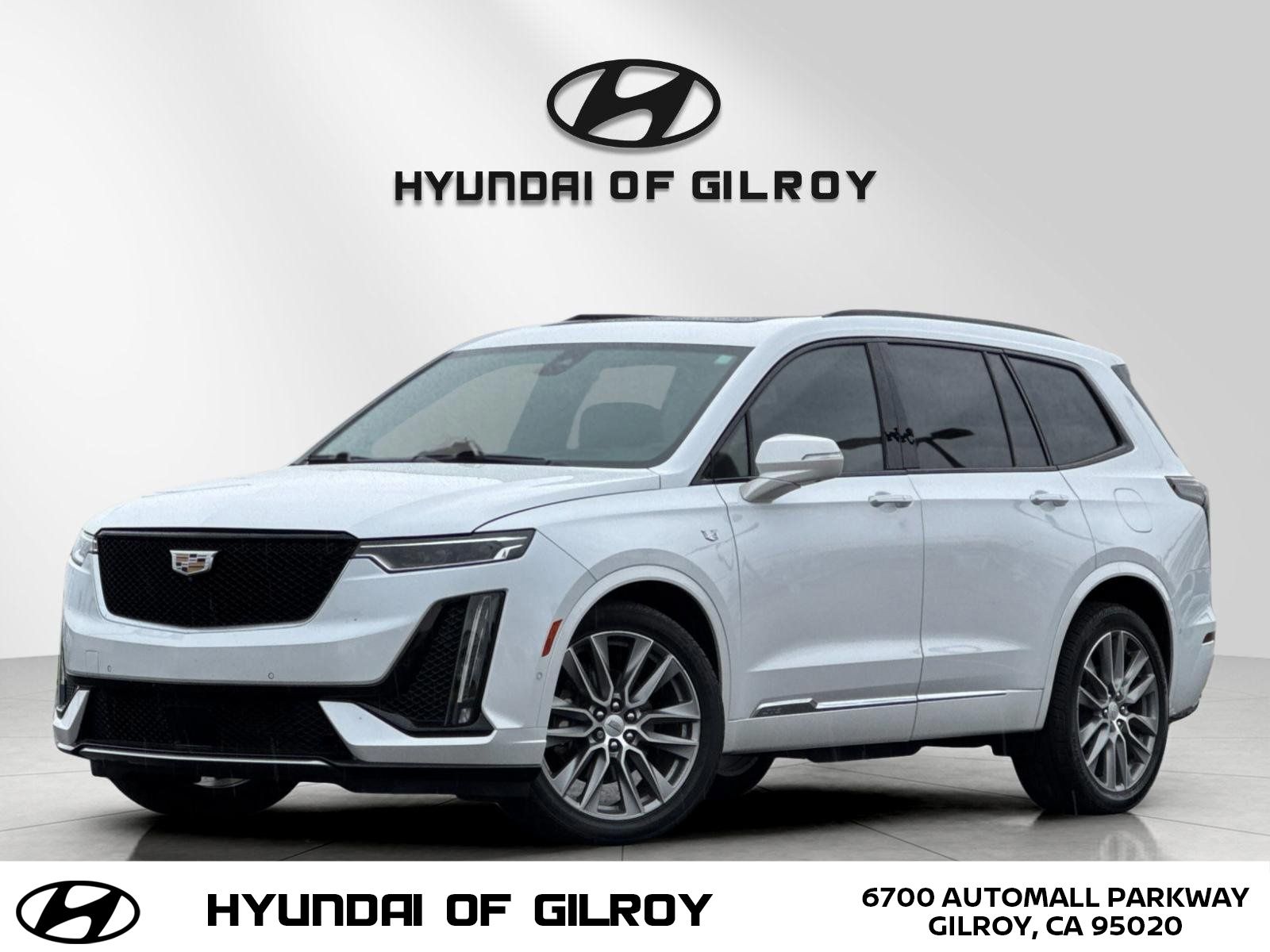 Crystal White Tricoat 2020 Cadillac XT6 Sport AWD SUV / Crossover Four-Wheel Drive 9-Speed Automatic