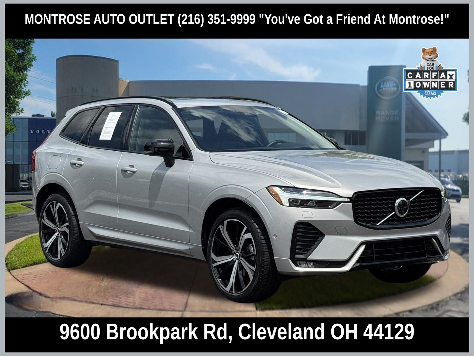 Silver Dawn Metallic 2023 Volvo XC60 SUV / Crossover All-Wheel Drive Automatic