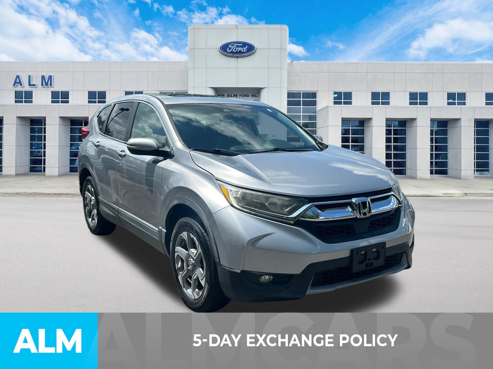 Used 2018 Blue Honda EX-L image 3