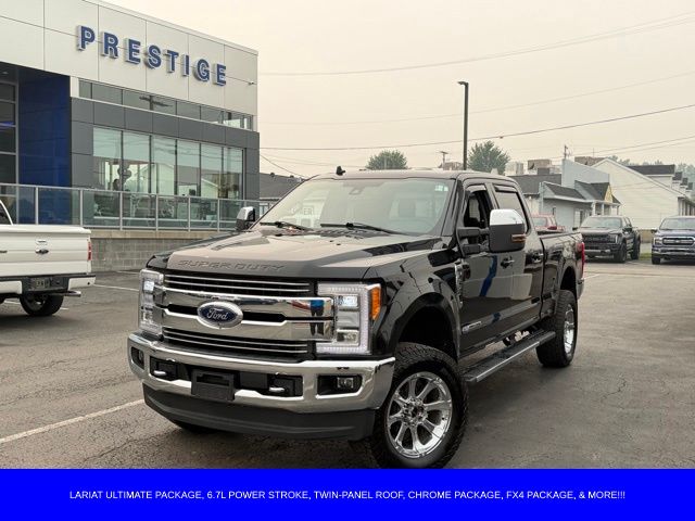Agate Black Metallic 2019 Ford F-250 Super Duty Pickup Truck Four-Wheel Drive 6-Speed Automatic