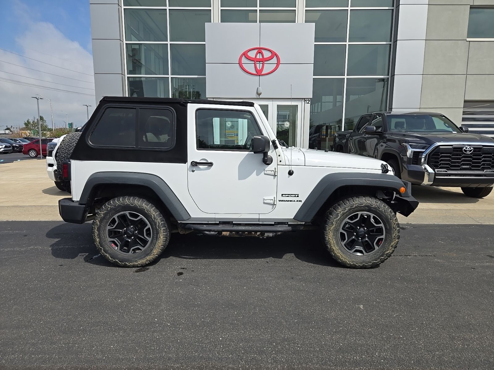 used 2014 Jeep Wrangler car, priced at $12,949