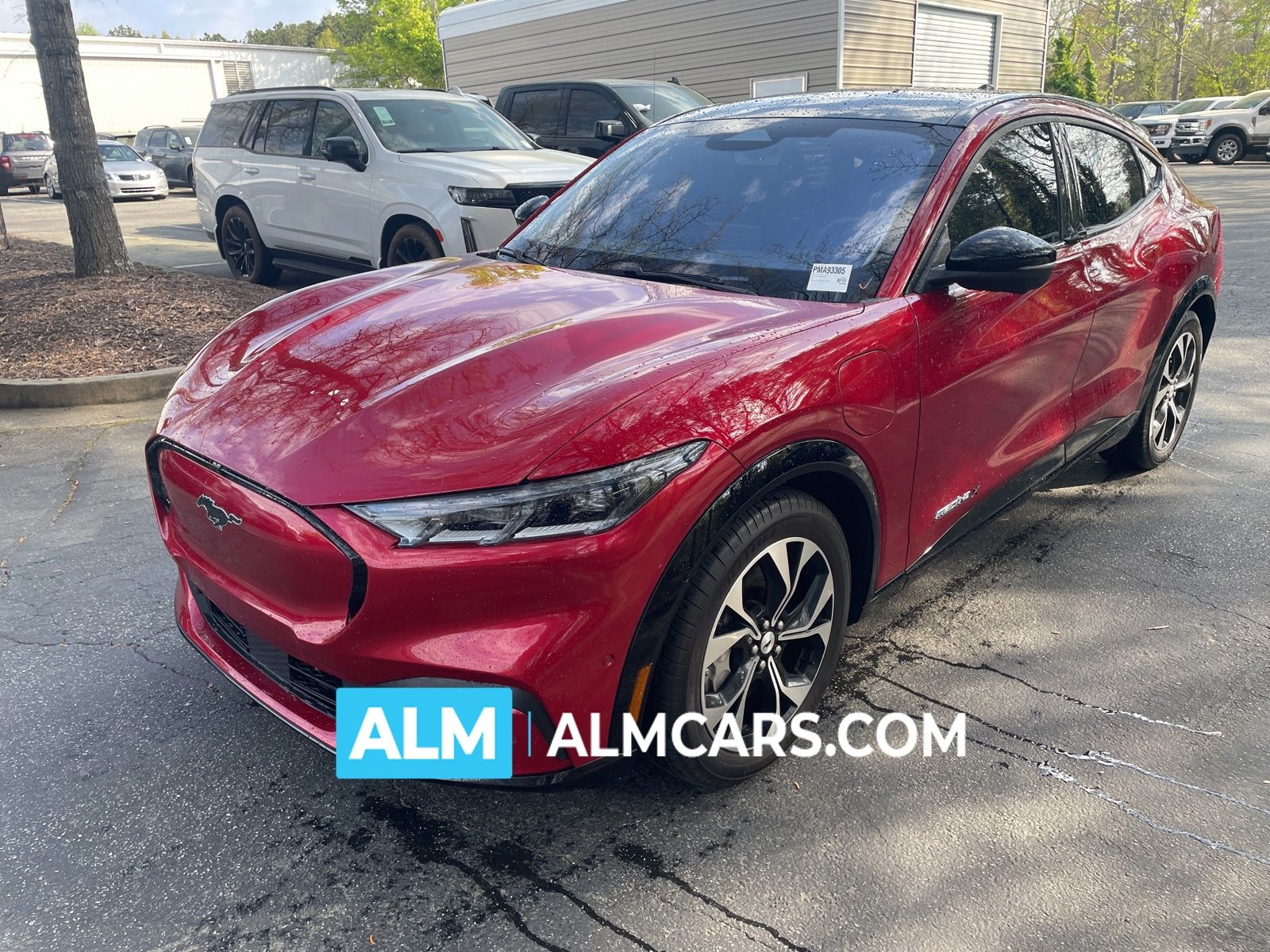 Red Metallic 2023 Ford Mustang Mach-E Premium RWD SUV / Crossover Rear-Wheel Drive Automatic