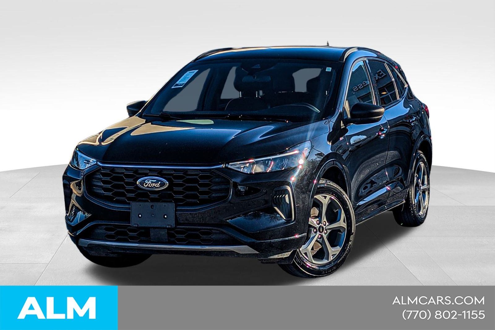 Black Metallic 2024 Ford Escape ST-Line AWD SUV / Crossover All-Wheel Drive 8-Speed Automatic