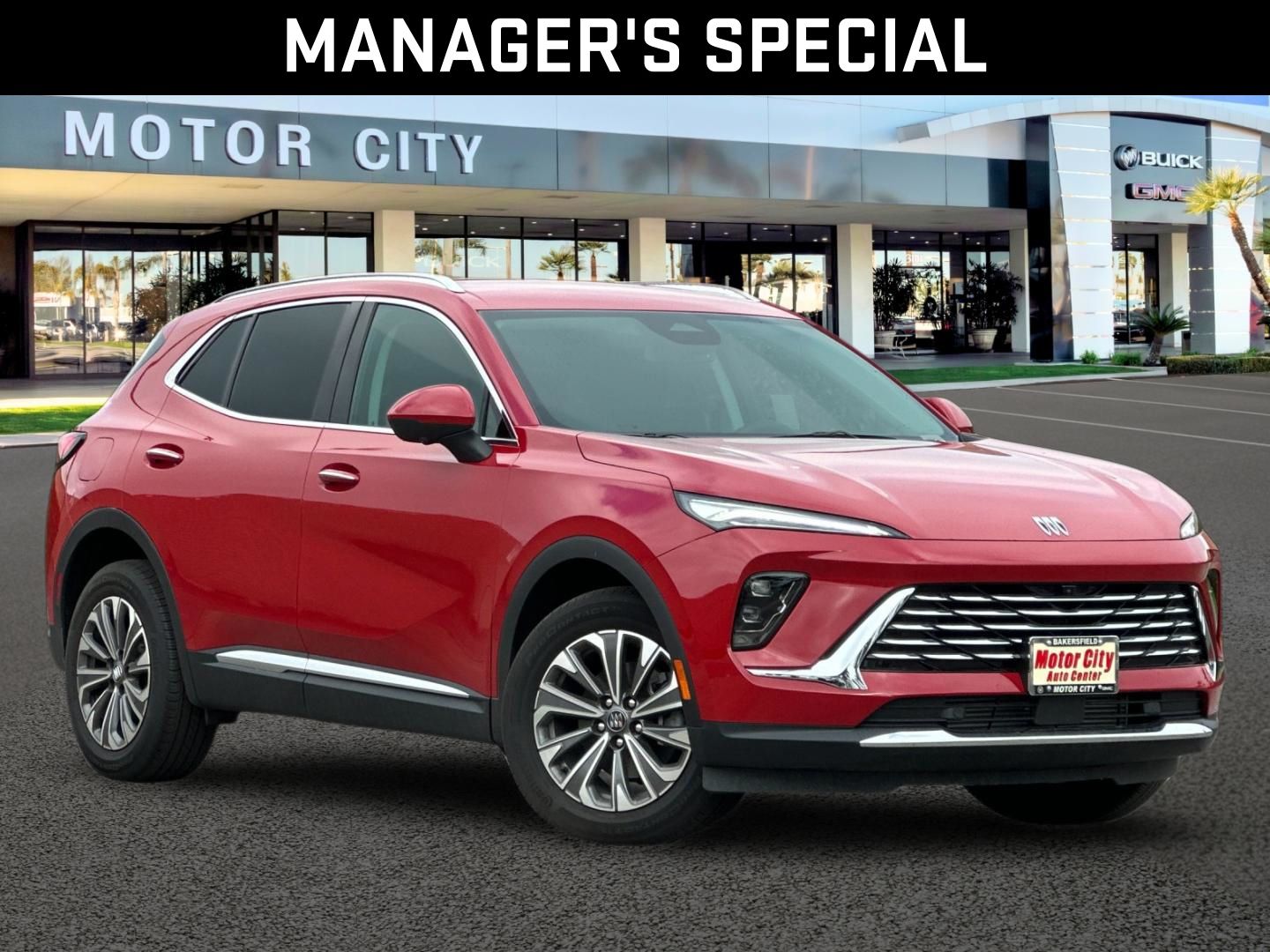 Brilliant Red 2025 Buick Envision Preferred AWD SUV / Crossover All-Wheel Drive 9-Speed Automatic