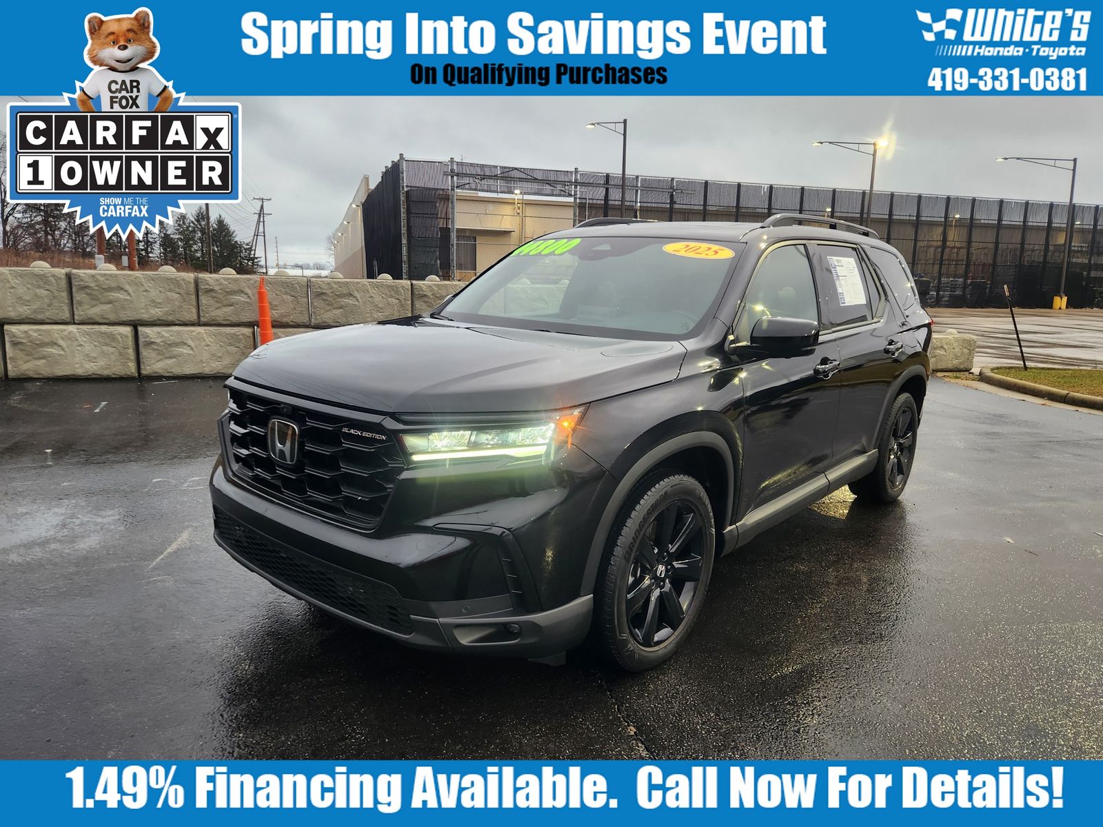 2025 Honda Pilot Black Edition AWD