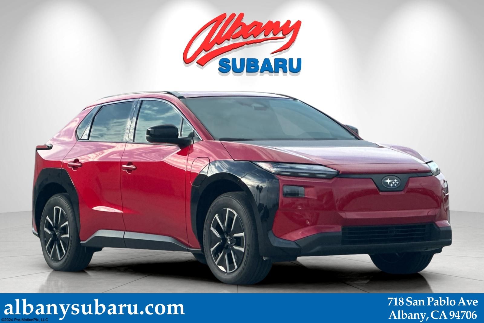 Red Pearl 2026 Subaru Solterra Premium AWD SUV / Crossover All-Wheel Drive 1-Speed Automatic