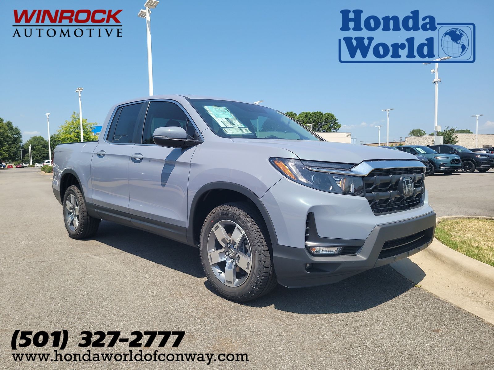 Sonic Gray Pearl 2026 Honda Ridgeline Pickup Truck All-Wheel Drive 9-Speed Automatic