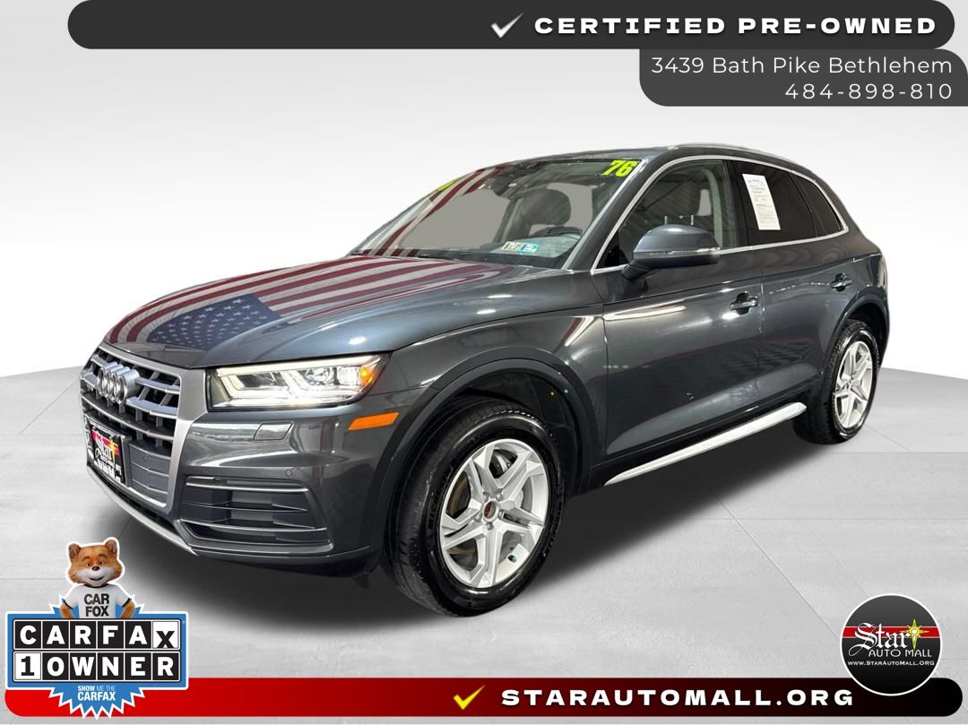 Black 2018 Audi Q5 SUV / Crossover All-Wheel Drive 7-Speed Automatic