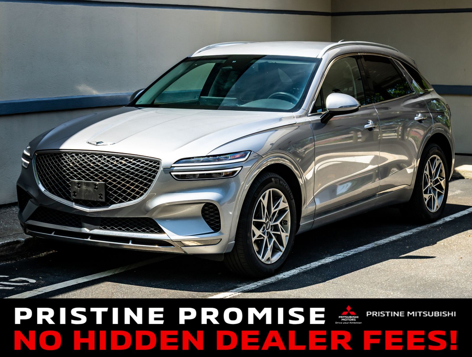 Savile Silver 2025 Genesis GV70 SUV / Crossover All-Wheel Drive 8-Speed Automatic