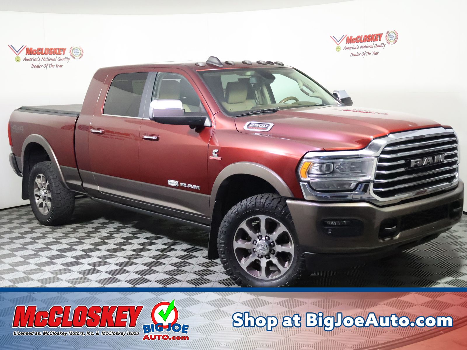 Delmonico Red Pearlcoat 2019 RAM 2500 Pickup Truck Four-Wheel Drive 6-Speed Automatic