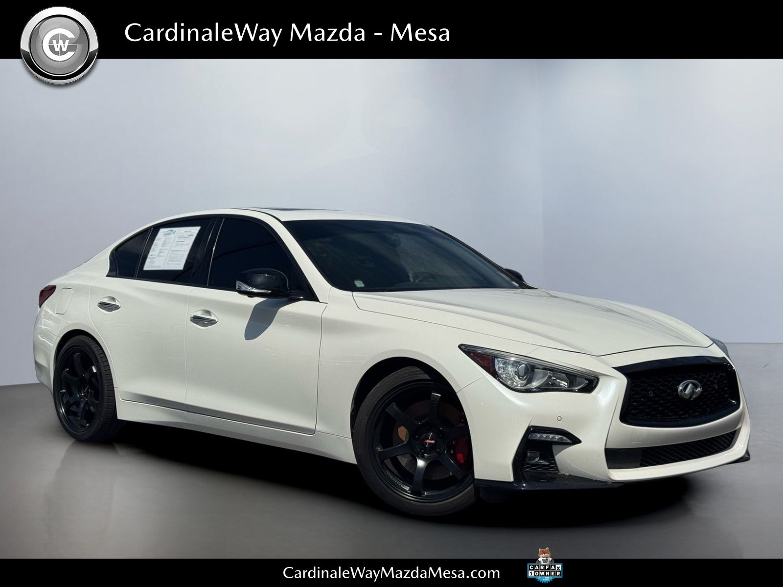 Majestic 2023 INFINITI Q50 Sedan Rear-Wheel Drive 7-Speed Automatic Overdrive