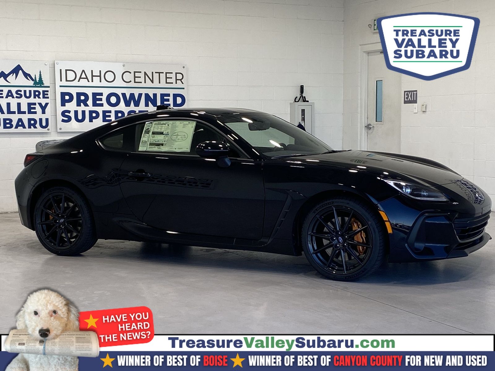 Crystal Black Silica 2026 Subaru BRZ tS RWD Coupe Rear-Wheel Drive 6-Speed Manual