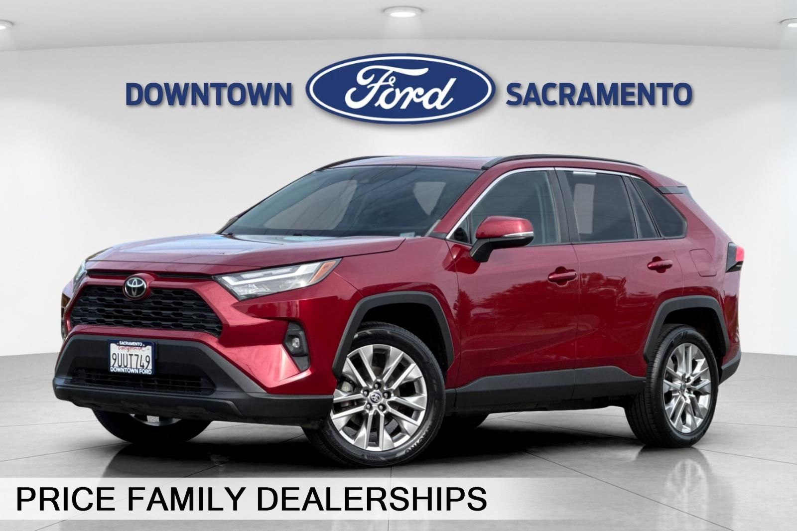 Red (Ruby Flare Pearl) 2023 Toyota RAV4 XLE Premium AWD SUV / Crossover All-Wheel Drive 8-Speed Automatic
