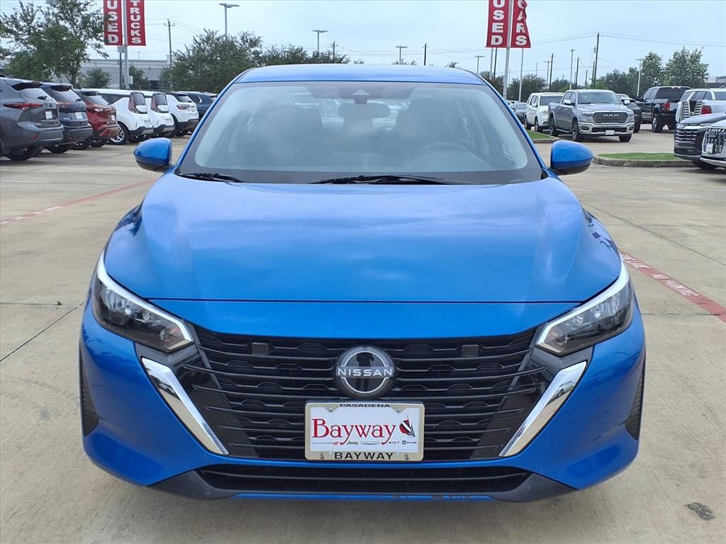 2025 Nissan Sentra SV Blue at Bravo Nissan