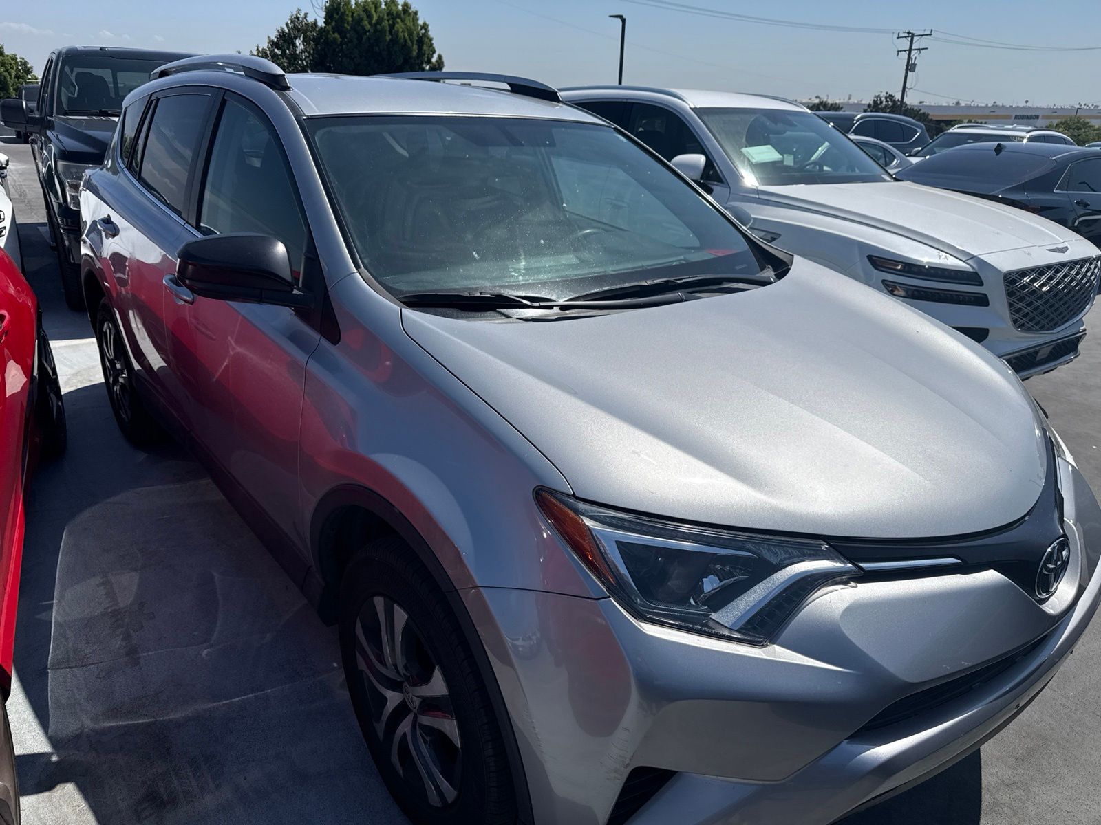 Silver Sky Metallic 2016 Toyota RAV4 SUV / Crossover Front-Wheel Drive 6-Speed Automatic