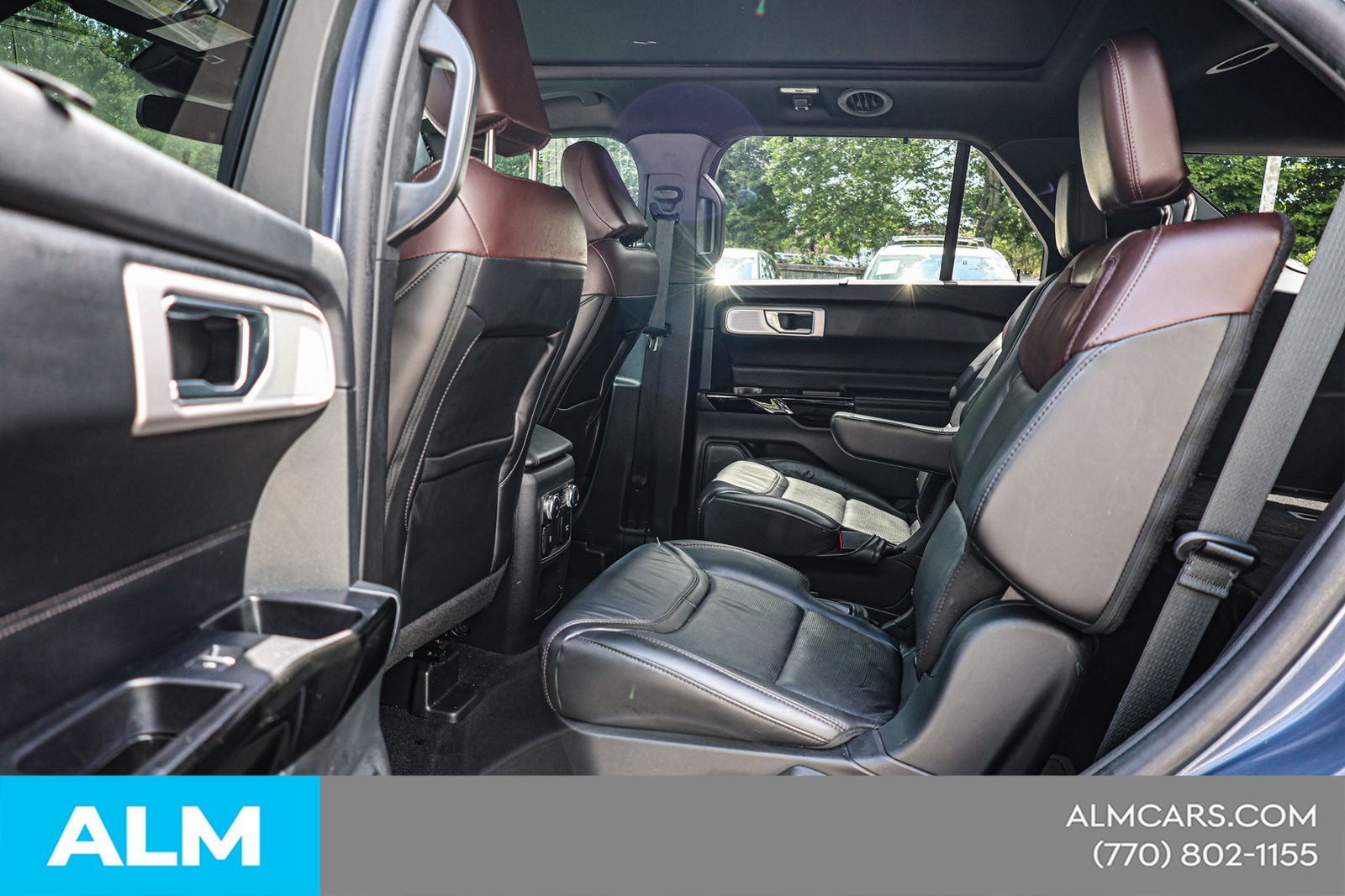 Used 2021 Blue Ford Platinum image 18