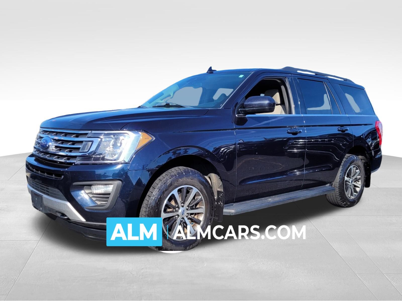 Blue Metallic 2021 Ford Expedition XLT 4WD SUV / Crossover Four-Wheel Drive Automatic