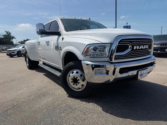 Bright White Clearcoat 2018 RAM 3500 Pickup Truck Four-Wheel Drive 6-Speed Automatic